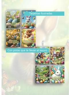 Kit Imprimible - Juego Busqueda del Tesoro - Pascuas en internet