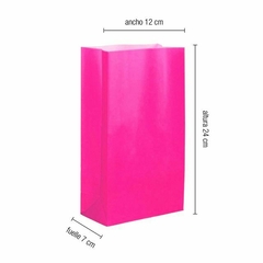 Bolsitas Golosineras Papel Colores Lisos x 25 u - comprar online