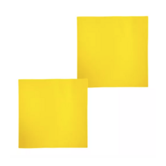 Servilletas color Amarillo - 20 Unidades - comprar online