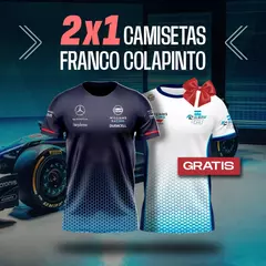2x1 - Camisetas Williams Puma® Franco Colapinto - Alentá a Franco en la Categoria Reina
