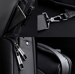 SecureBag® Mini Mochila Antirrobo impermeable USB