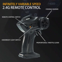 Auto Importado RC DRIFT® a Control Remoto Velocidad rapida 20km/h + Conos y Ruedas Extra de Regalo - Control total, diversión infinita - comprar online