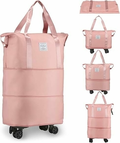 Bolso expandible con ruedas FaShion® - Soltá el peso, no el estilo - Compralo Libre