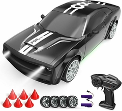 Imagen de Auto Importado RC DRIFT® a Control Remoto Velocidad rapida 20km/h + Conos y Ruedas Extra de Regalo - Control total, diversión infinita