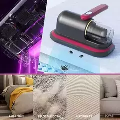 Aspiradora Anti Acaros Portátil Mitkil® Último Modelo Premium con Luz UV - Ambiente Sano y Sin Estornudos en internet