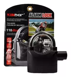 Candado con Alarma Incluye Llaves AntiTheft™ - Protege tus Pertenencias