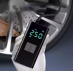 Inflador Compresor Portátil con Linterna LED Inflanow™ - Potencia y Seguridad en tus Manos