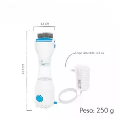 Peine Eléctrico Aspiradora Anti Piojos y Liendres VCOMB® - Higiene para el Cabello - tienda online