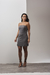Vestido Tomara que caia cinza