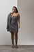 Vestido Tomara que caia cinza - loja online