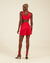 Short Cós Largo Vermelho - comprar online