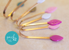 Limpia Lengua kids 100% cobre pack x 2