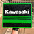 Placa Decorativa Kawasaki Quadrada - Wood's House