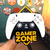 Placa Decorativa Gamer Zone Playstation - Wood's House