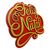 Placa Decorativa Guirlanda Feliz Natal Dourado - comprar online