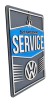 Placa Decorativa Volkswagen Service - comprar online