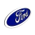 Placa Decorativa Ford Logo - comprar online