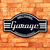 Placa Decorativa Garage Preto