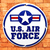 Placa Decorativa U.S. Air Force