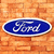 Placa Decorativa Ford Logo