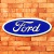 Placa Decorativa Ford Logo