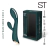 DARK GREEN VIBRO 3 - ST-VB-0456 - Prazeres Sexshop | Since 1986