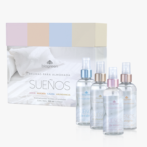 Estuche x4 brumas para almohada - comprar online