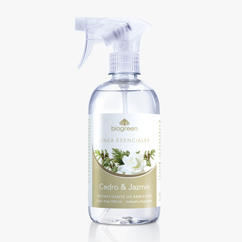 Aromatizante de Ambientes Esenciales Cedro y Jazmín 500 ml - comprar online