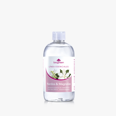 Repuesto Aromatizante de Ambientes Esenciales Nardos y Magnolias 240 ml - comprar online
