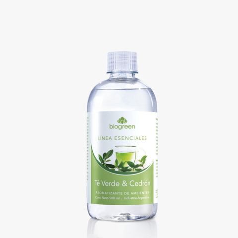 Repuesto Aromatizante de Ambientes Esenciales Te verde y Cedron 500 ml - comprar online