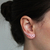 Brinco Ear Cuff Corações Vazados - comprar online