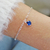 Pulseira com Ponto de Luz Azul Escuro - comprar online
