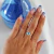 Anel Olho Grego Azul Claro - comprar online