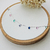 Conjunto Choker e Pulseira Gotas Pedras Coloridas - loja online