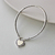 Pulseira Berloque Maleável Promessas de Amor Coração Cadeado na internet