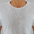 Pingente Cruz com Manto Prata 925 - comprar online
