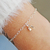 Pulseira com Ponto de Luz Salmão - comprar online