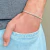 Pulseira Veneziana 2,5mm Diamantada Masculina - comprar online