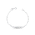Pulseira Infantil Chapa Lisa com Borda Personalizado