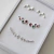 Imagem do Brinco Ear Cuff Círculos Pedras Coloridas