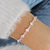 Pulseira Triângulos Zircônias Prata 925 - comprar online