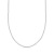 Corrente Pipoca Fina 1mm 45cm Prata 925
