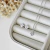 Conjunto Colar e Brinco Ponto de Luz Carre Quadrado 5mm na internet