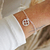 Pulseira Medalha Trevo de 4 Folhas Prata 925 - comprar online