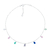 Choker Gotas Pedras Coloridas