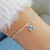 Pulseira com Ponto de Luz Azul Claro - comprar online