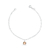 Pulseira com Ponto de Luz Salmão