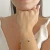 Conjunto Choker e Pulseira Ponto de Luz Preto
