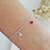Pulseira Ponto de Luz Zircônias Coloridas Prata 925 - comprar online