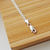 Pulseira Bismarck 3mm Esteira - Amenna Pratas